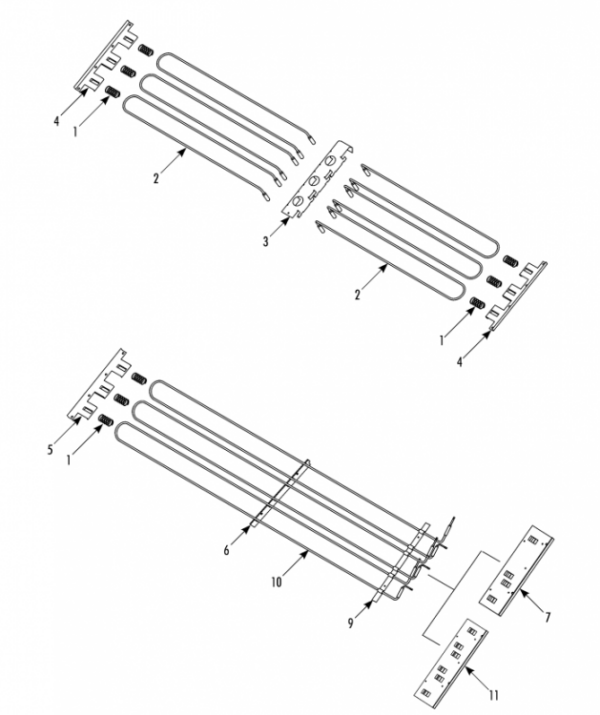 EVAPORATOR HEATER GROUP