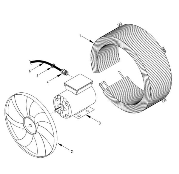 CONDENSER FAN GROUP