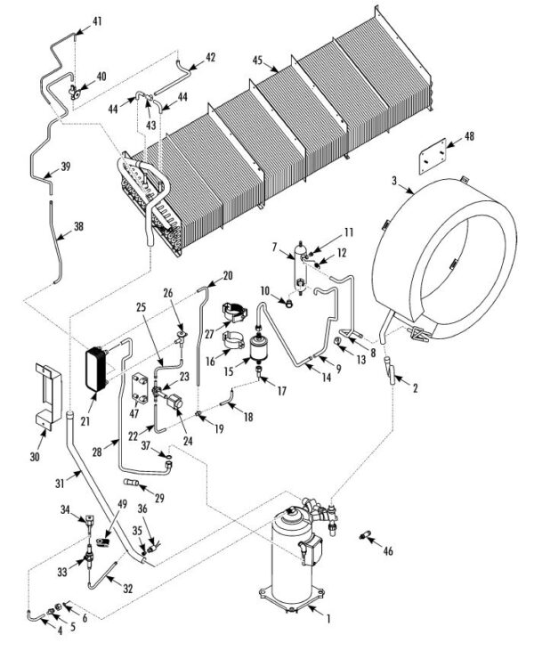 REFRIGERATION COMPONENTS (SERVICE VALVES)