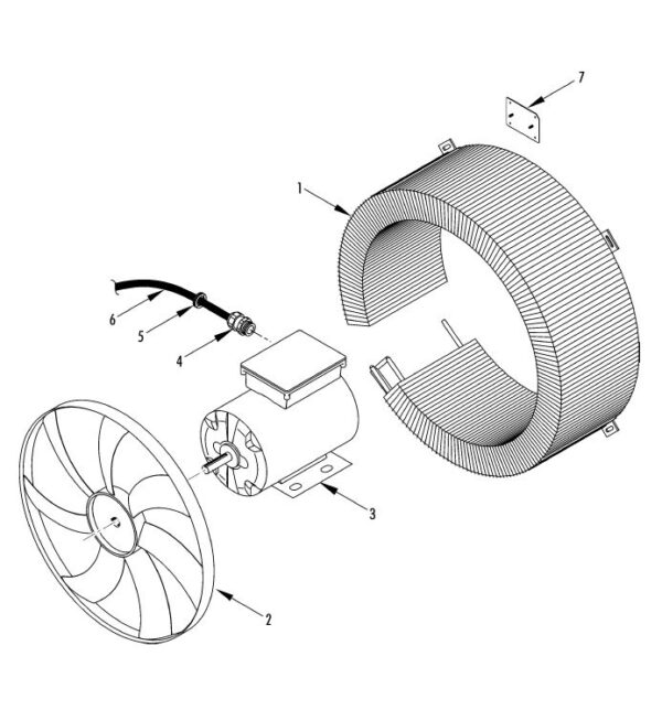 CONDENSER FAN GROUP