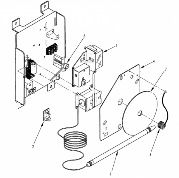 RECORDING THERMOMETER (OPTION 098026)