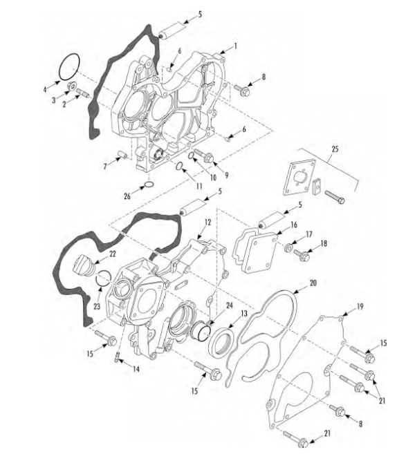 GEAR CASE GROUP (TK486 series)