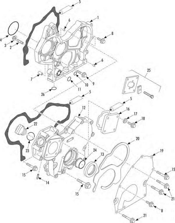 GEAR CASE GROUP (TK486 series)