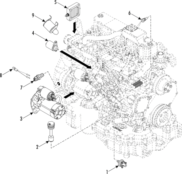 ENGINE ELECTRICAL COMPONENTS