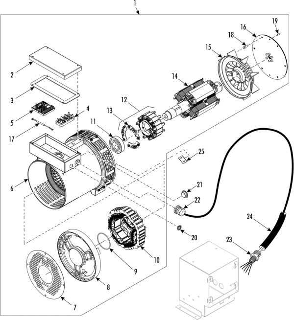 ALTERNATOR GROUP (1/17 & AFTER)