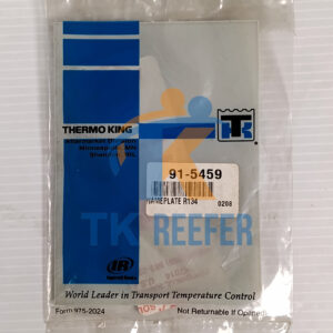 Nameplate R134a